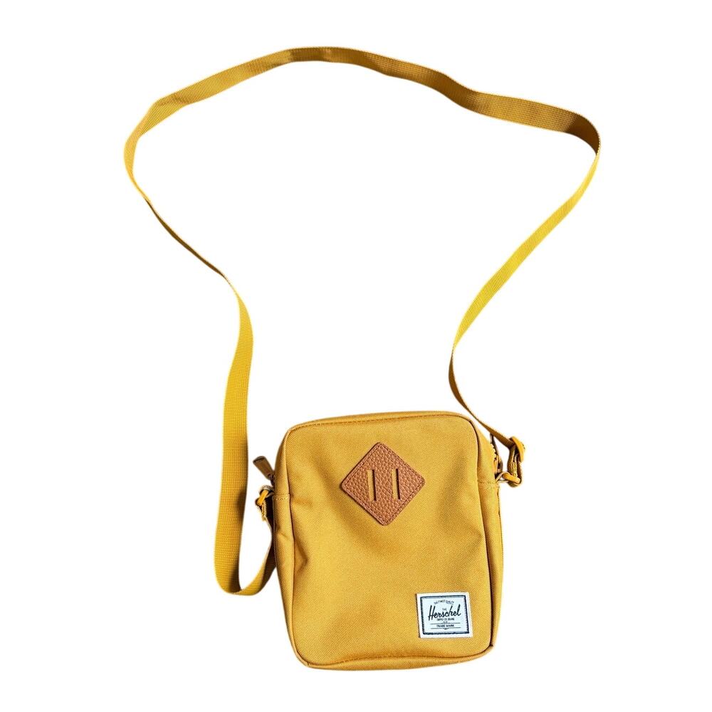 Herschel supply crossbody bag mustard yellow